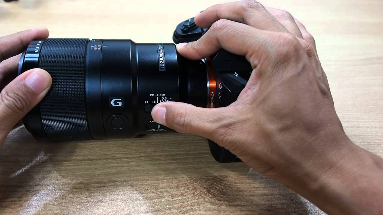 Sony Fe 90mm F2 8 Macro G Oss Feature Youtube