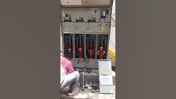 HT RMU 3 incoming and 1 outgoing || Electrical HT work || 6000 KV TH supply