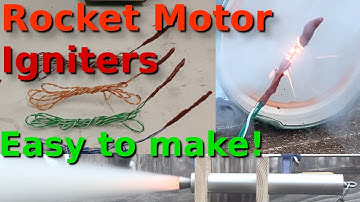 Easy Rocket Motor Igniters - Great for Sugar Motors