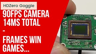 Worlds Fastest and Smoothest FPV System - HDZero 90fps Cam Test Results Profile