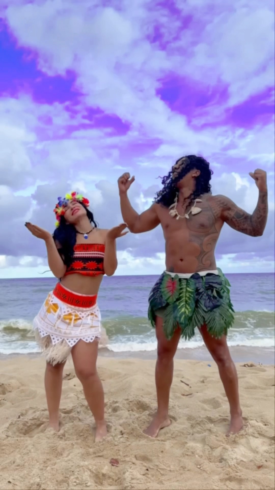 Qual cor de céu você mais gostou? ?? @ApolloSant #transition #moana #maui