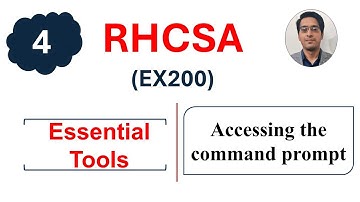How to Access the Command Prompt in Linux || RHCSA Complete Course