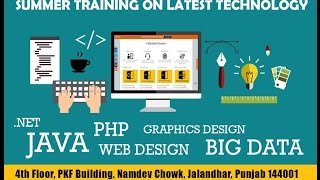 Advance PHP | Java | Web Designing | Industrail Training in Jalandhar