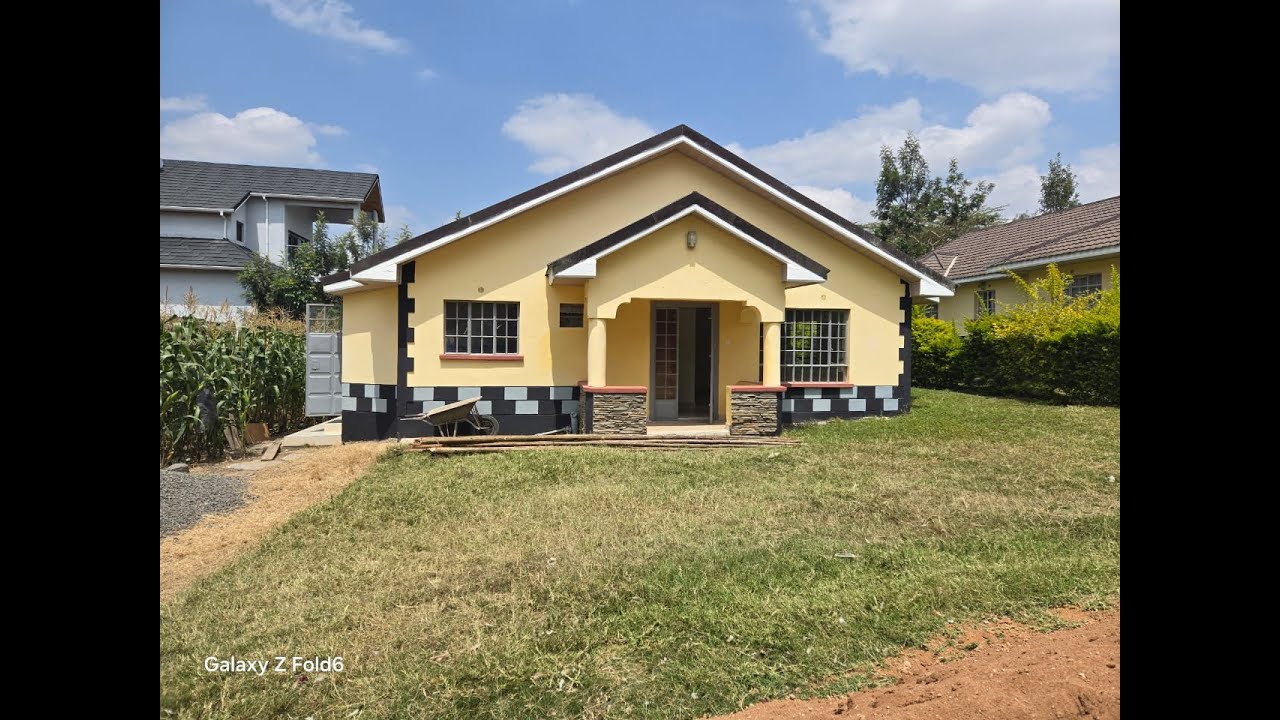 3 Bed Bungalow With Sq In Ongata Rongai, Rimpa For Ksh9m.