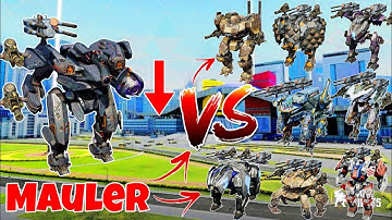 🔥Nerfed Mauler Vs All Titans - Detailed Comparison - war robots - This vs That