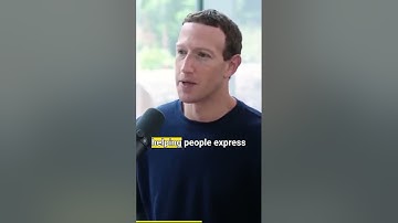 Mark Zuckerberg on How AI 🤖 Can Help People Express Themselves || #shorts