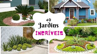 40 PROJETOS DE PAISAGISMO - JARDINS INCRÍVEIS