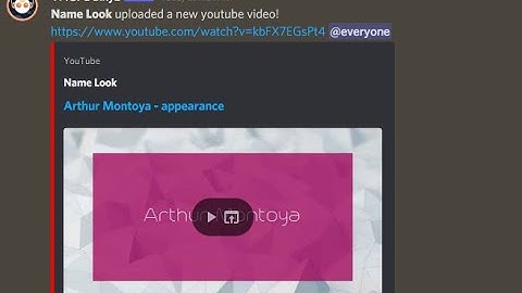 Setup Youtube Notifications through Discord (YAGPDB) - Discord Tutorial