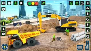 City Road Construction Games - City Construction Simulator - Android Gameplay