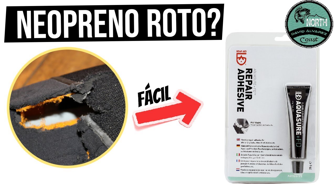 AQUASURE ❎Repara el NEOPRENO, VADEADOR, MOCHILA, BOTAS DE PESCA...
