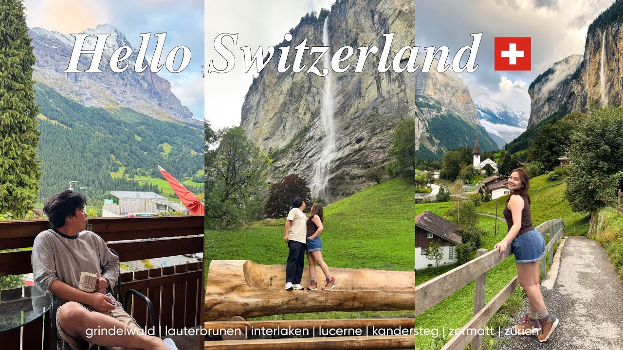 First time in Switzerland!🇨🇭A Dream Come True (Part 1)