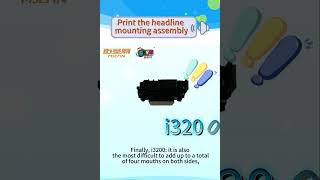 How to install the print head cable G5I/3200/XP600 #uvflatbedprinter#uvprinting #uvprinter