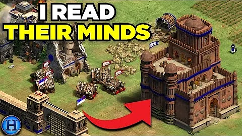 The Greatest 200IQ Prediction of my Life | 1v3 AoE2