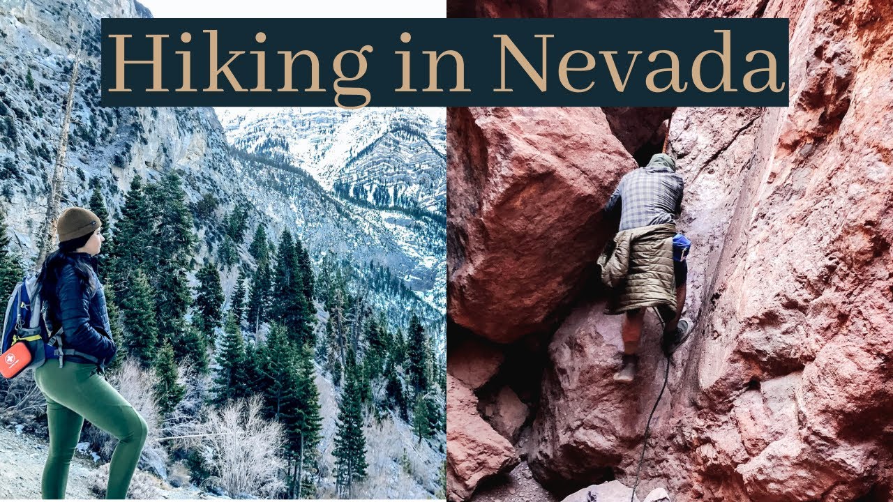 Snowy Hiking & Rock Climbing in Las Vegas!