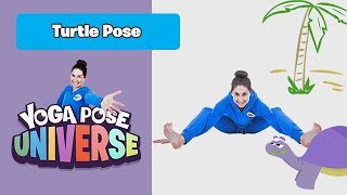 Pose Kura-kura | Alam Semesta Pose Yoga!