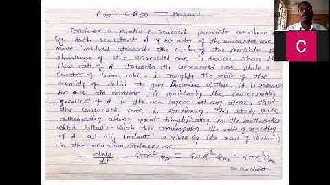 3 Chemical Reaction Engineering II Ash layer control in fluid particle reaction by Dr.B.L. Pangarkar