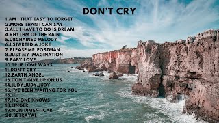 "Stop the Tears: Discover the Power of Don't Cry Music"