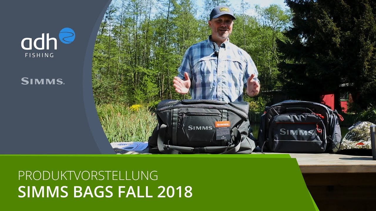 Simms Fall 2018 - Essential Gear Bag & Challenger Ultra Tackle Bag