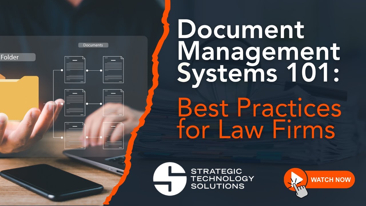 What Document Management System Best Practices should Law Firms ...