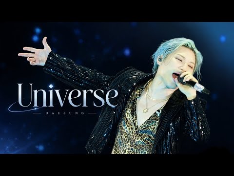 [4K] 260822 대성(DAESUNG) - 'Universe' | BIGBANG WORLD TOUR （XX : COSMOS ）IN  GOYANG