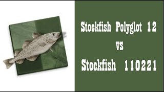 تحدي نسختين من محرك الشطرنج  Stockfish 110221 # Stockfish Polyglot 12