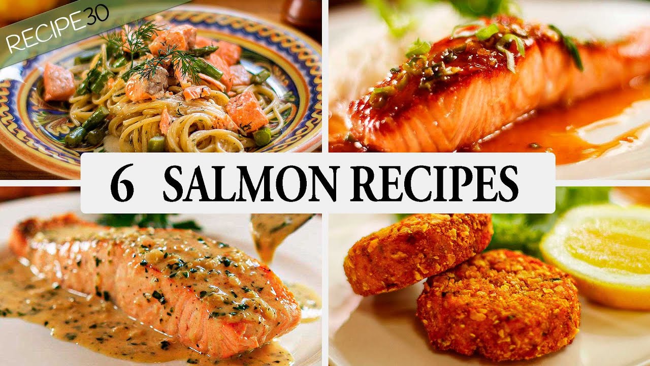 6 Insanely Delicious Salmon Recipes - YouTube