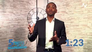 5 minutes essentielles - Jean-Bosco Agbemebia - La grâce
