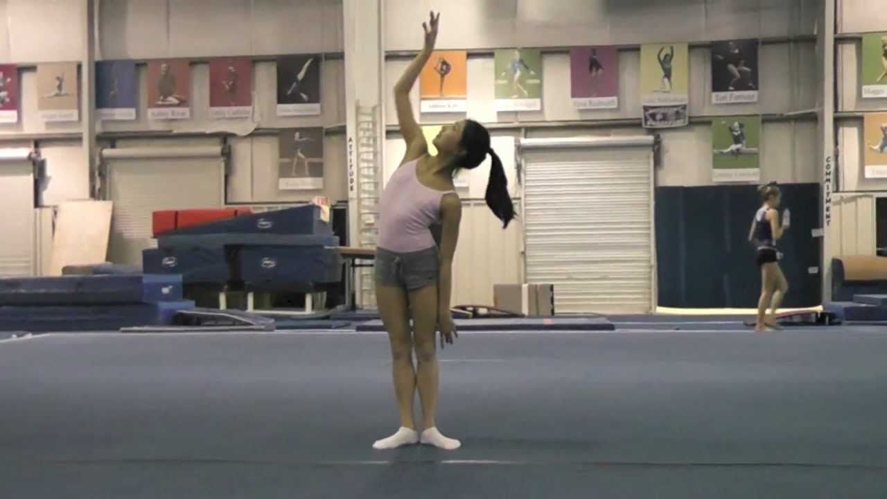 Elena Shinohara Basic Freehand Routine Demo for Ultimate Rhythmic Gymnastics 小学生新体操