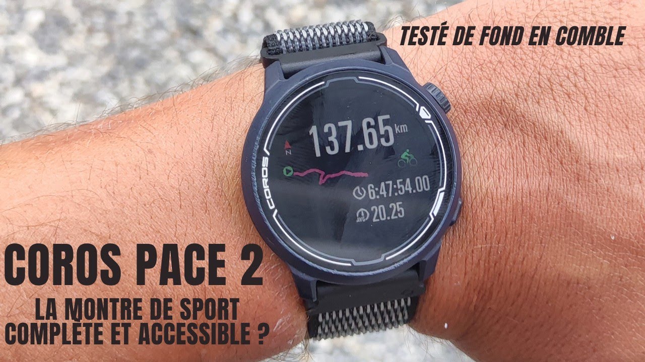 La montre Coros Pace 2 testée de fond en comble 