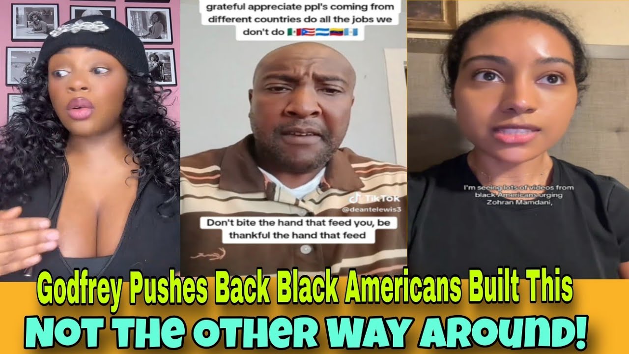 He Wanted Black Americans to Give Immigrants Props – Godfrey Hit Him with the History Facts Fast! 