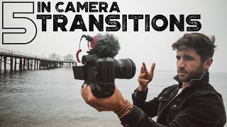 5 IN CAMERA Video Transitions Every YOUTUBER Should Know ( IN LESS THAN 2 MINUTES)