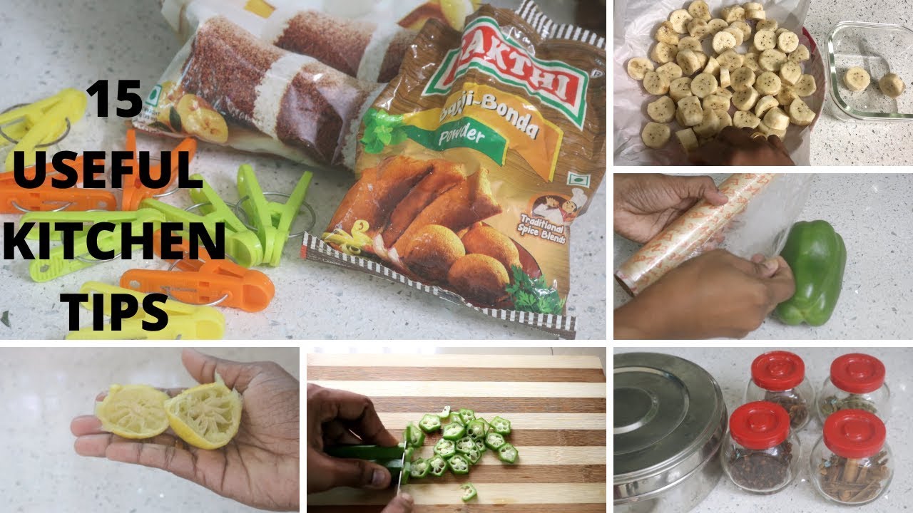 15 பயனுள்ள KITCHEN குறிப்புகள் / 15 useful kitchen tips in tamil