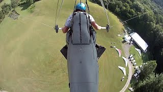 Ellenville hang glider sled run flights