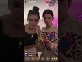 Dixie & Charli D’Amelio 5/18/20 Instagram live