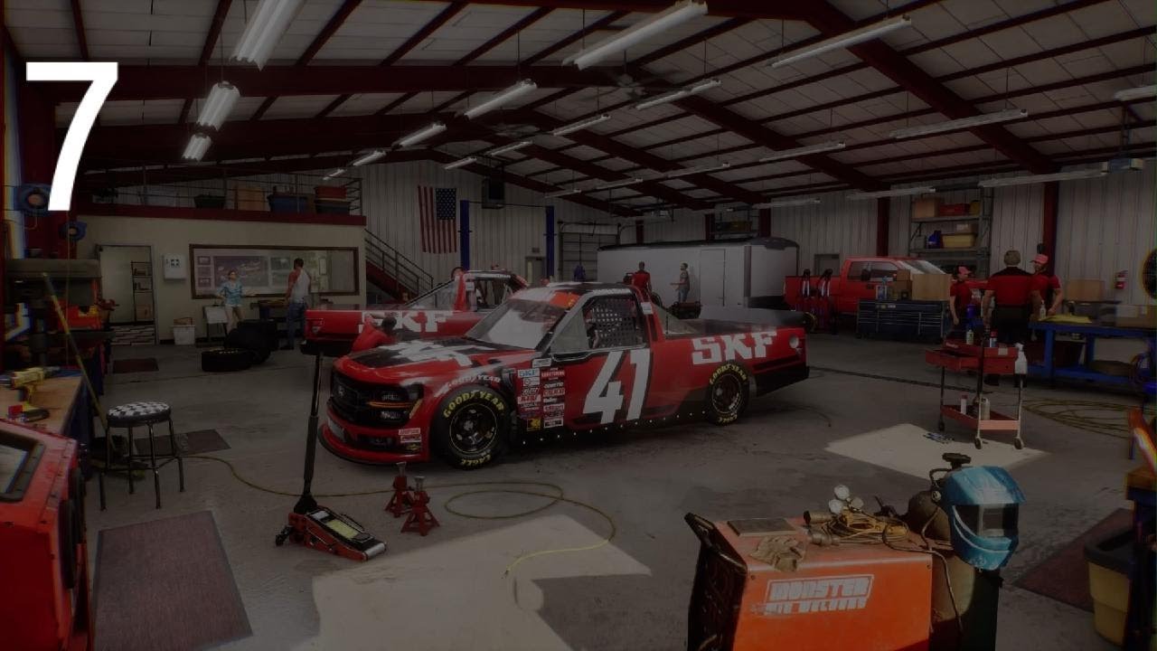 NASCAR 25 career MODE 7 we are in the 41 Truck