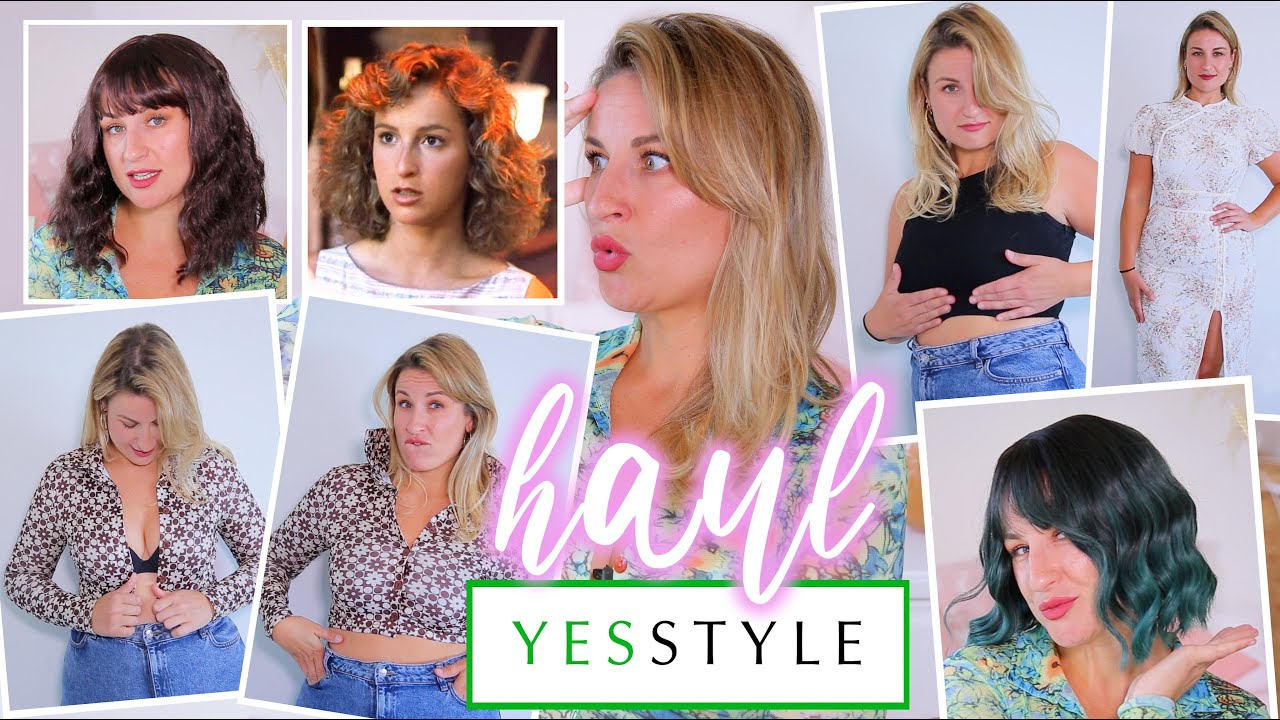TRY ON HAUL: OS DESCUBRO el maravilloso FOREO DE LOS POBRES + pelucas peluqueras Y MÁS | YESSTYLE