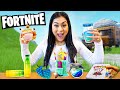 i only ate FORTNITE FOODS for 24 hours! **FOOD CHALLENGE**