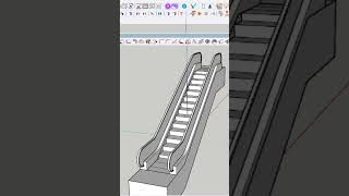 Sketchup tutorial ✨️ one click elevator plugin #shorts #plugins #sketchup #sketchuptutorial