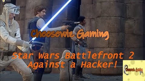 Star Wars Battlefront 2 - Playing against a Hacker!!! - Heroes Vs Villains -