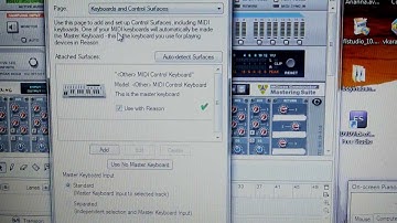 Axiom 49 Tutorial - Reason - Knobs and Faders working