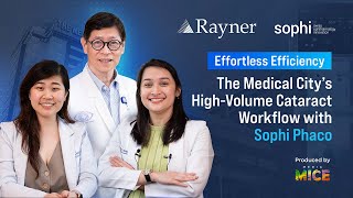 Effortless Efficiency: The Medical City’s High-Volume Cataract Workflow with Sophi Phaco