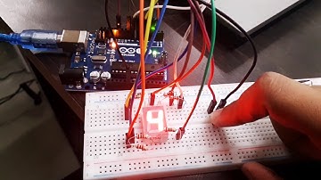Digital Dice using a 7 Segment Display