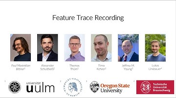 Feature Trace Recording | ESEC/FSE