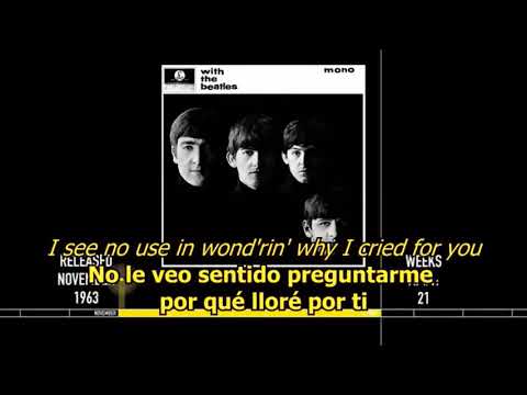 The Beatles - not a second time lyric video no singing