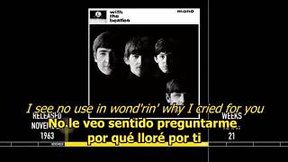 The Beatles - not a second time lyric video no singing