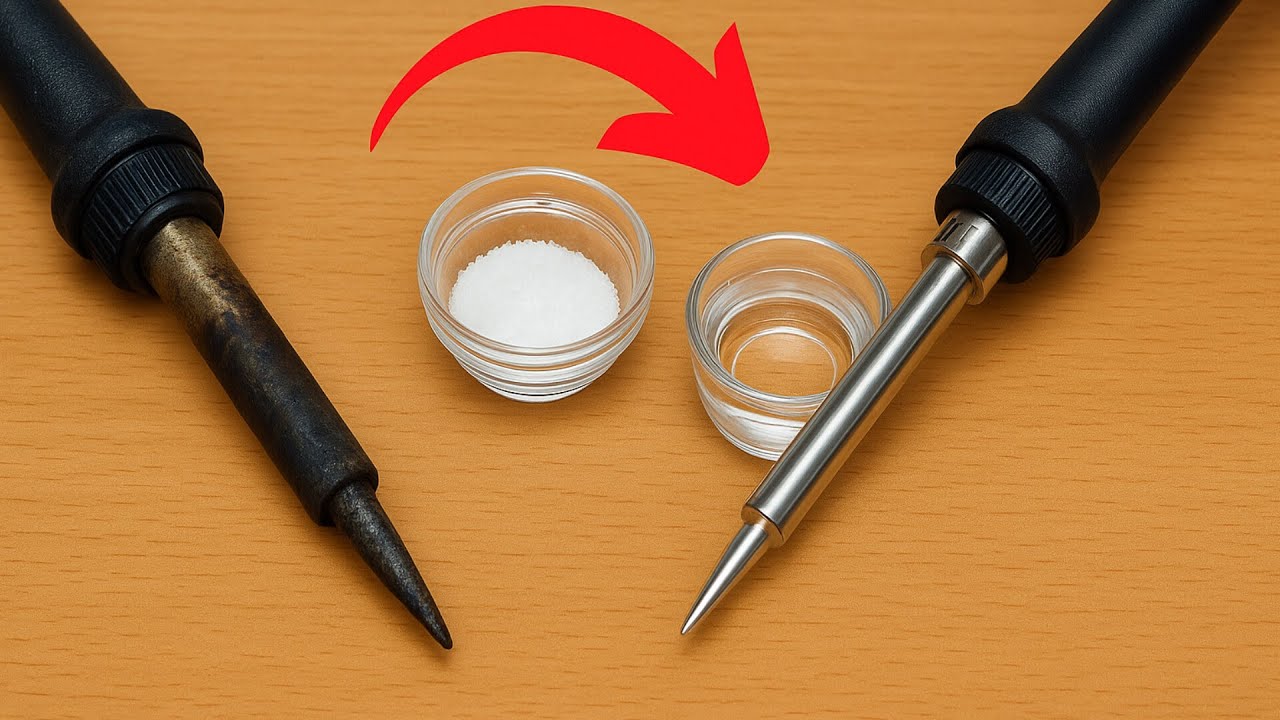 "Magic Fix: Revive Your Soldering Iron Tip in Minutes with This Simple