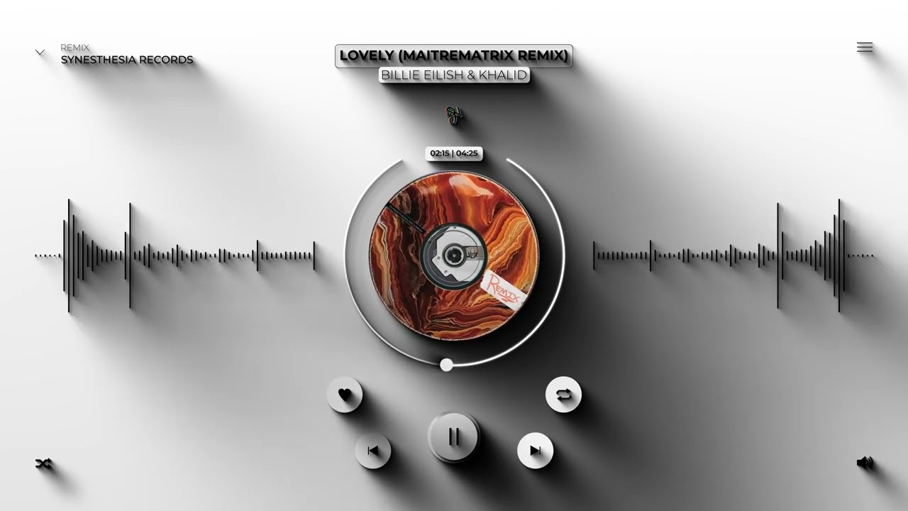 Billie Eilish, Khalid - Lovely (Maitrematrix Remix) [SYNESTHESIA RECORDS]