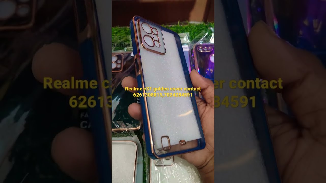 Realme C31 Golden Back Cover Shorts Shortsyoutube