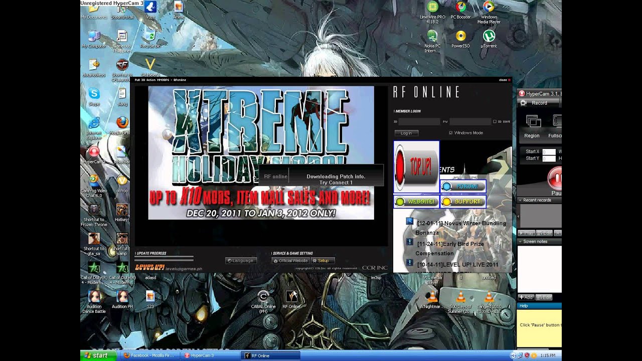 RF Online Runtime Error - YouTube