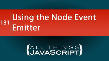 Using the Node Event Emitter